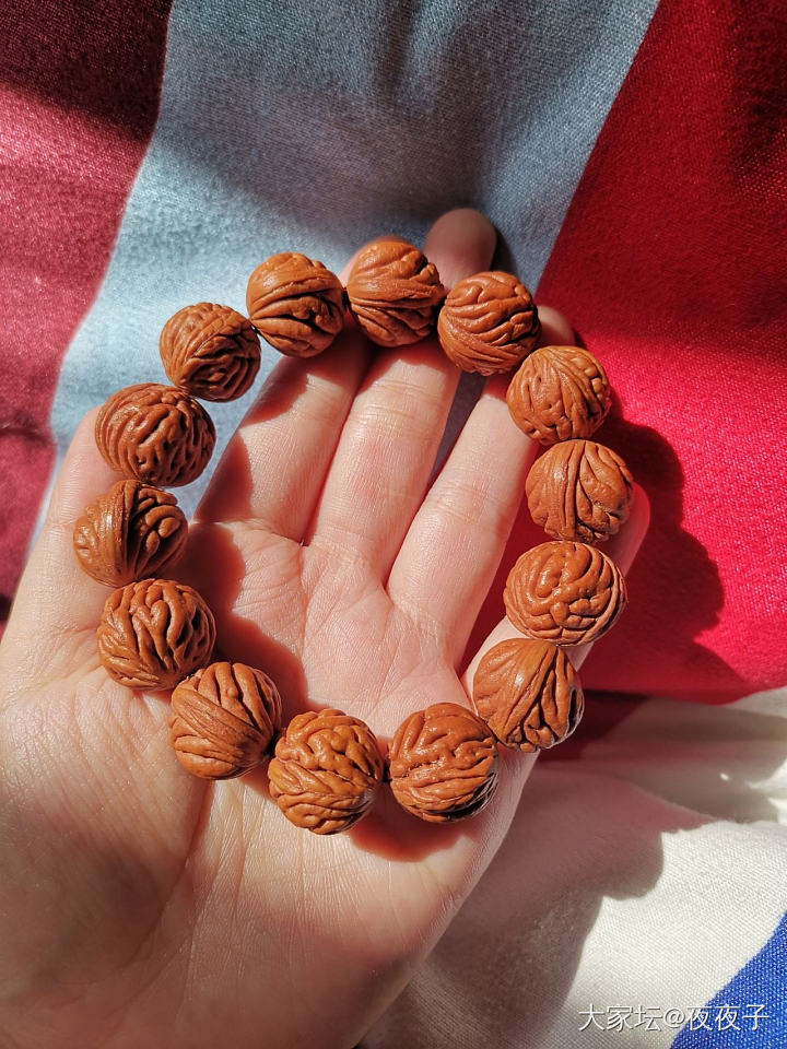 夏天当然是盘串串啦🤣  文玩菩提夏天最棒了_菩提子