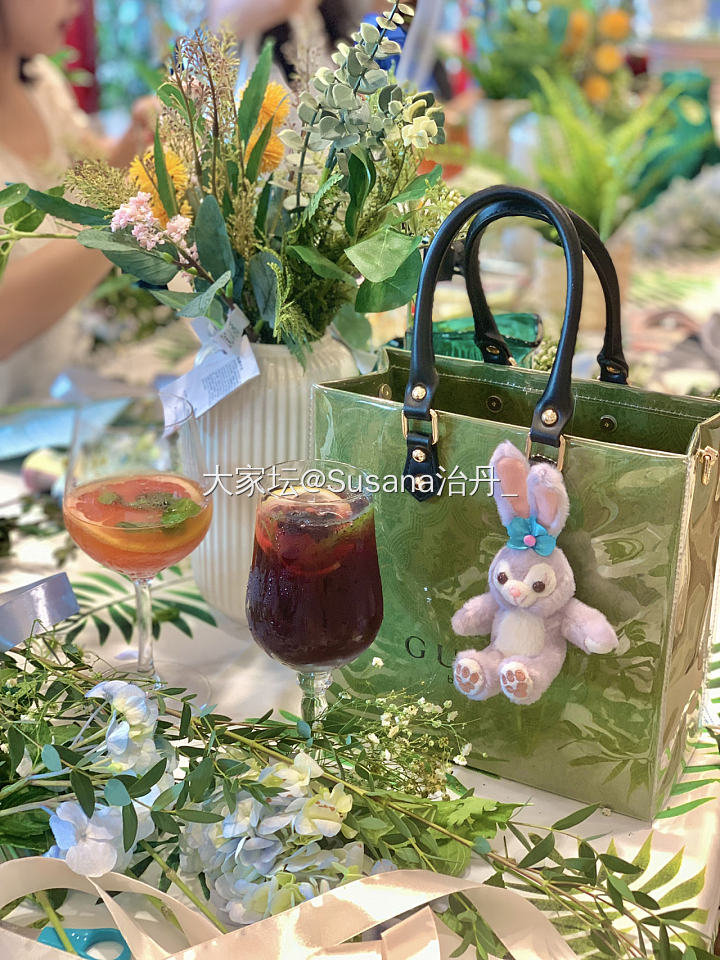 自己DIY的小袋袋～🌿夏天的感觉_手工diy包包