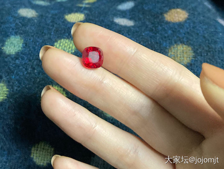 出坑了以3ct的尖晶作为句号。_尖晶石