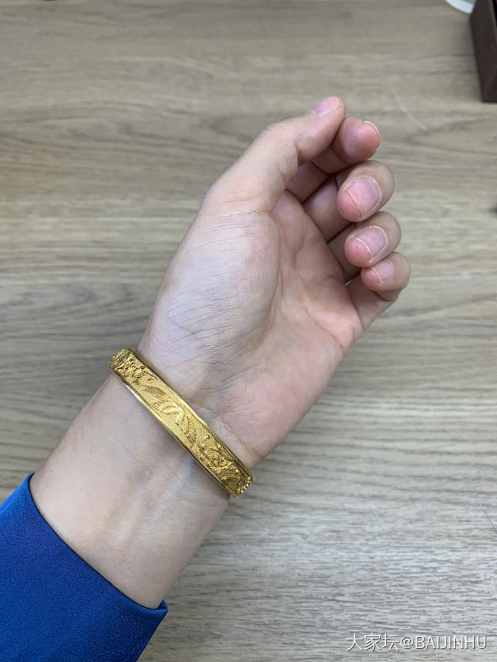 大金镯子_手镯金