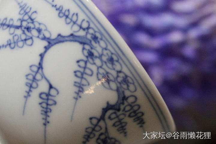 游丝牵惹桃花片——折枝过墙梅大杯杯_陶瓷