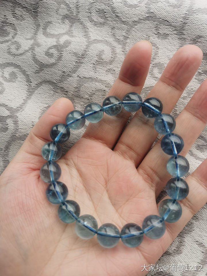 秀秀新买的海蓝宝_海蓝宝