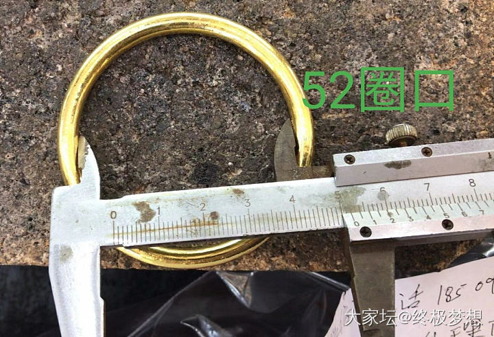 闭口手镯圈口公式计算方法_手镯金