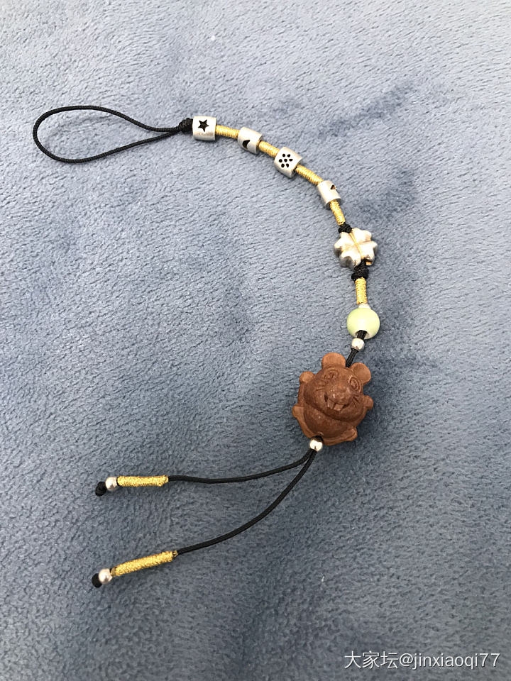 可爱的桃核们_编绳文玩