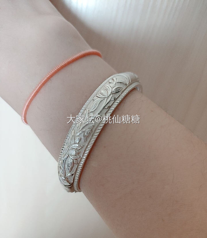 传承家绞丝，还是那么美_手镯匠人银