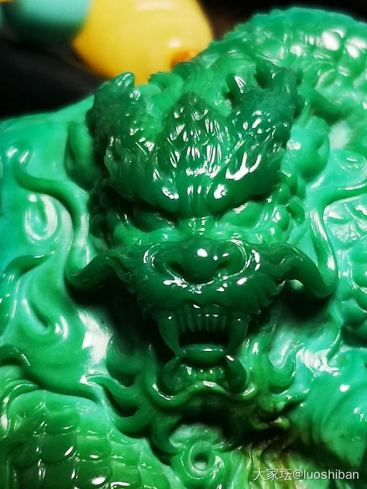高瓷盘透太难了_松石