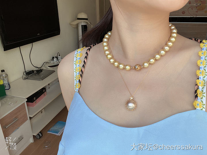 金珠珠串完美出坑_珍珠