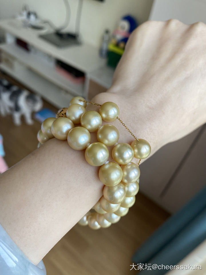 金珠珠串完美出坑_珍珠