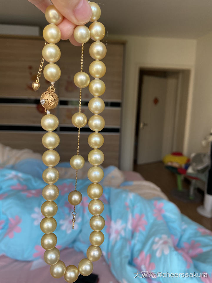 金珠珠串完美出坑_珍珠