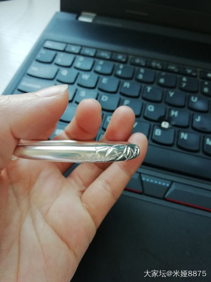 宝祥的镯子收到了_匠人银