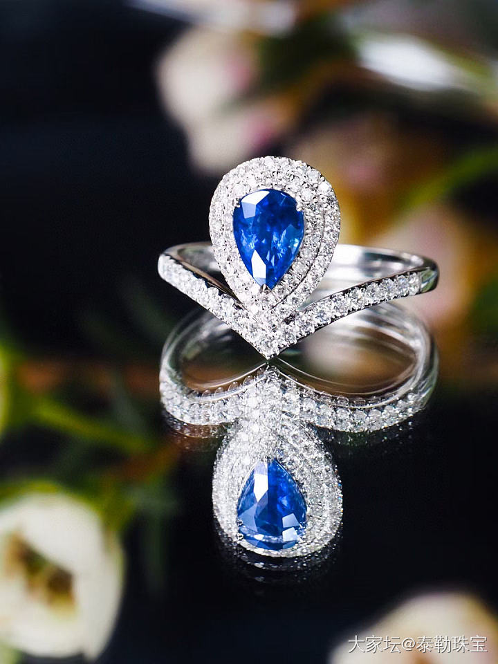 【泰勒彩宝】几千元的蓝宝石戒指 送人自戴都是最佳选择_蓝宝石