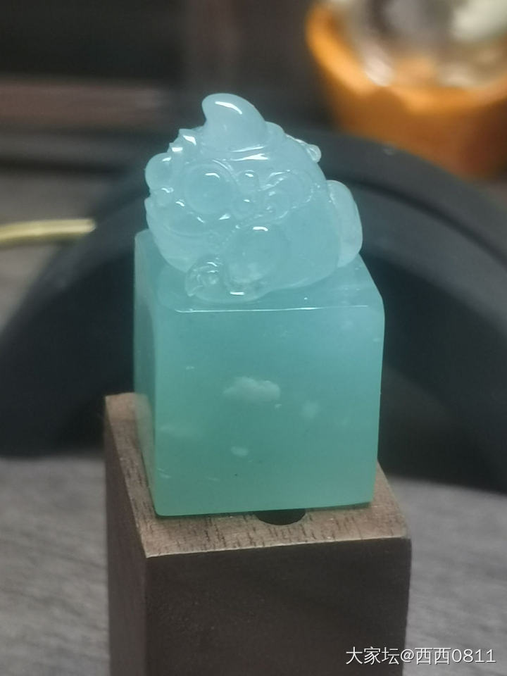换一个礼物送老公吧_印章岫岩玉