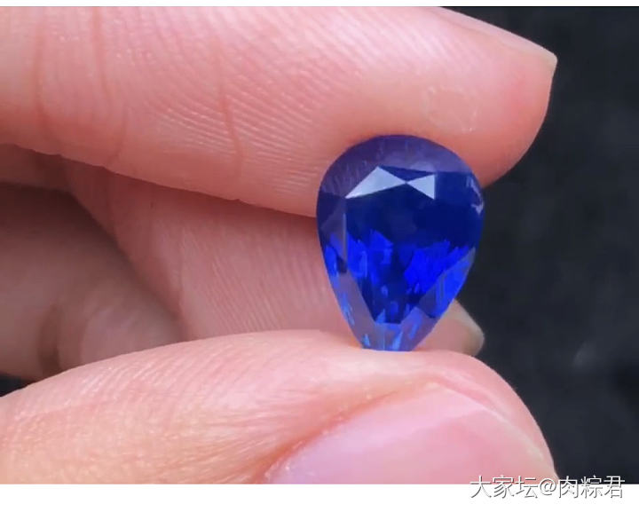 想买一颗皇家蓝的小漂亮，请各位帮忙掌掌眼_名贵宝石