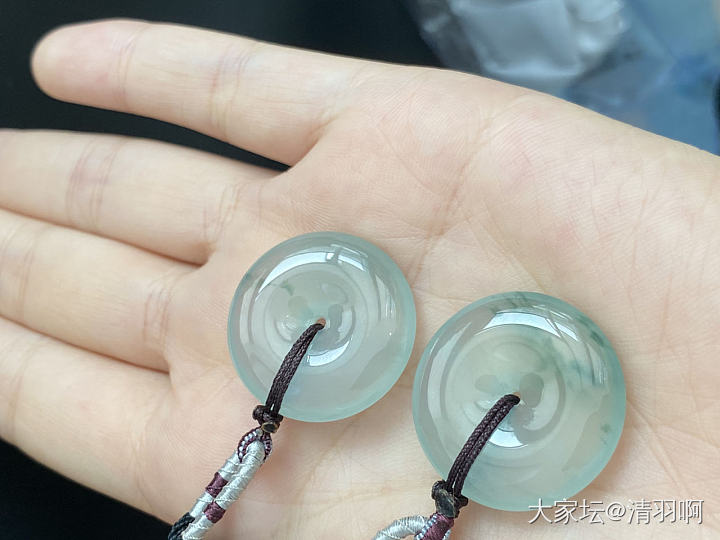 阶段性的出坑了_平安扣翡翠