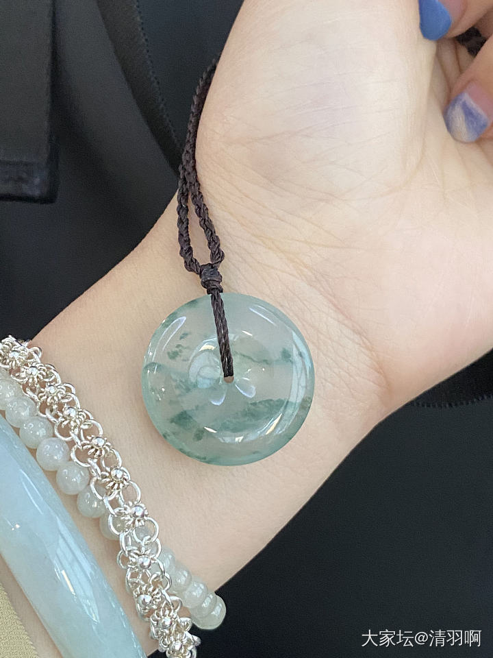 阶段性的出坑了_平安扣翡翠