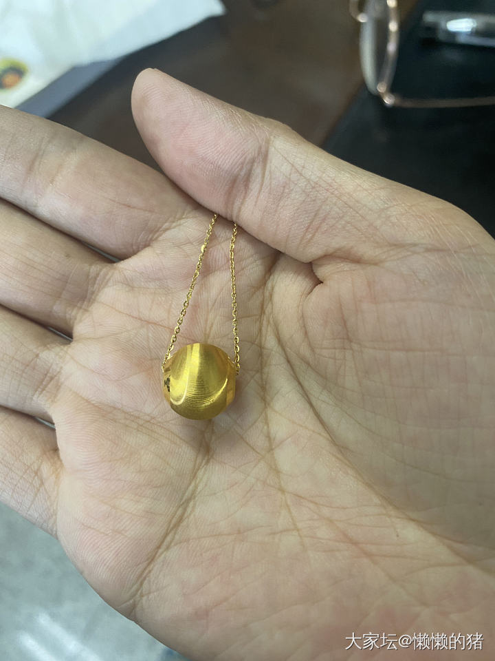 猫眼金珠_吊坠金