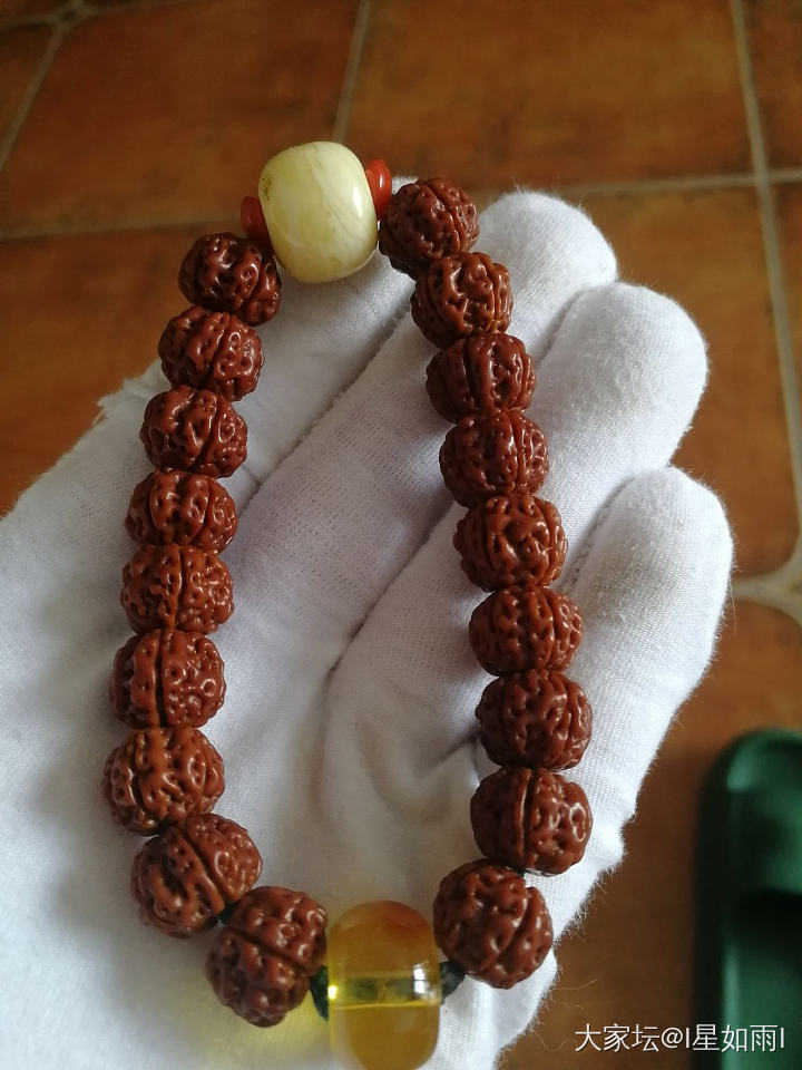 小金刚在阳光下太帅了！_菩提子珠串文玩
