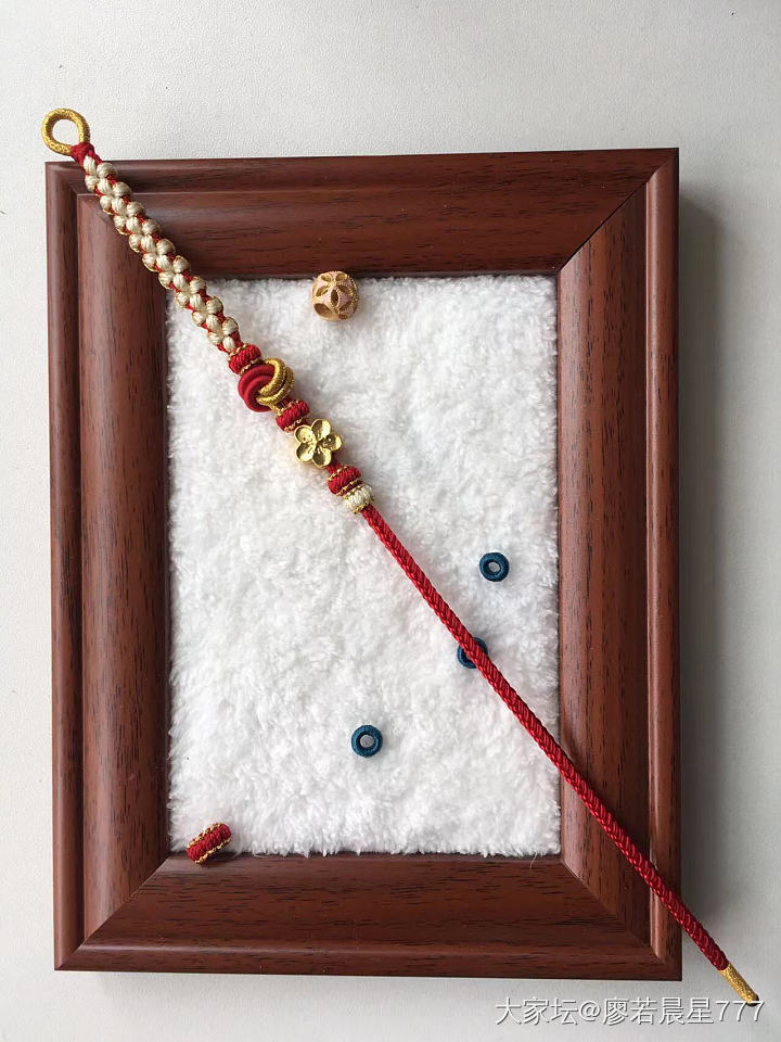 黄金小桃花_编绳金
