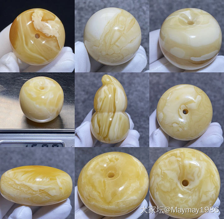 新出妖花吊坠_琥珀蜜蜡