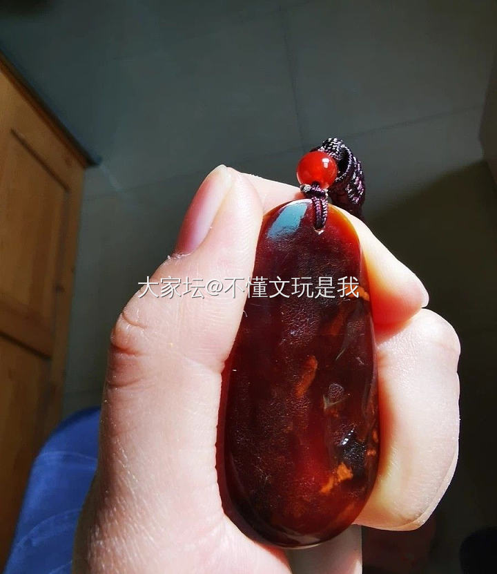 蜜蜡蝶恋花吊坠，原皮！全新哈森小白鞋36码_琥珀蜜蜡