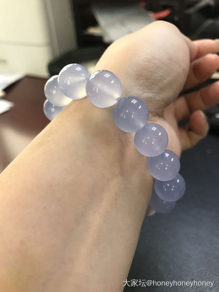 平替冰玛瑙珠子_珠串玛瑙
