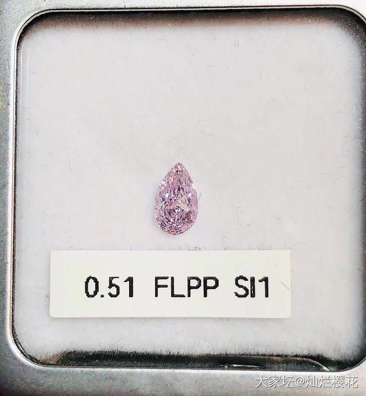 上新货
水滴 0.51ct FLPP SI1 VGGD N GIA
形体漂亮 肉..._异形钻