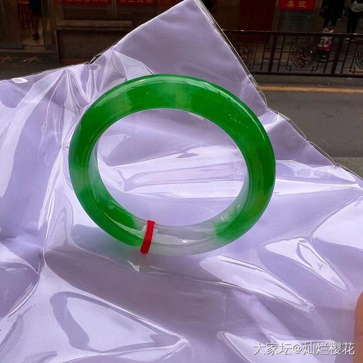圈口54！哪个豪姐来捞走_翡翠