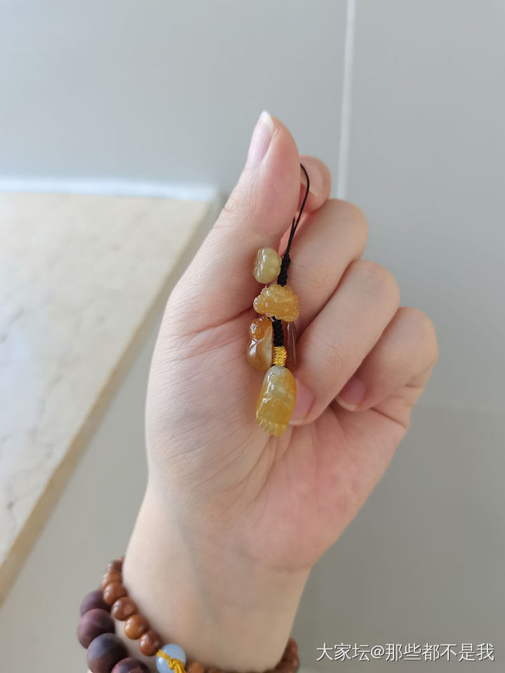 热衷于编手机链_编绳