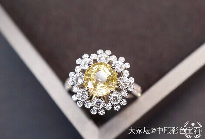 ##中颐天然未加热黄色蓝宝石##  2.72ct_蓝宝石名贵宝石