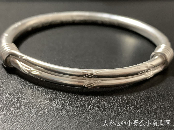 建工竹推_手镯匠人银