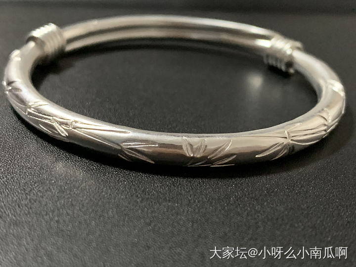 建工竹推_手镯匠人银