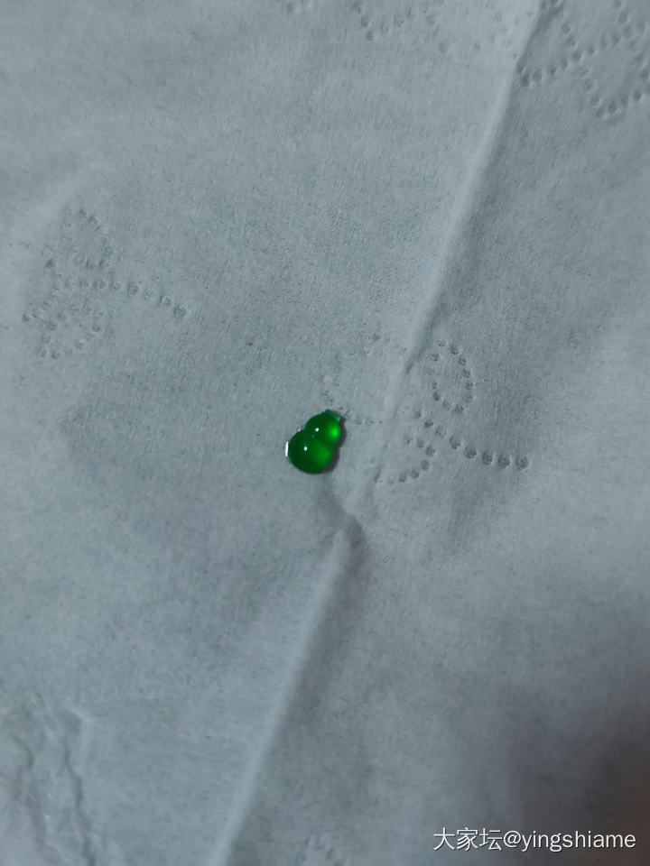 镶嵌回来光感变差的小葫芦_镶嵌翡翠