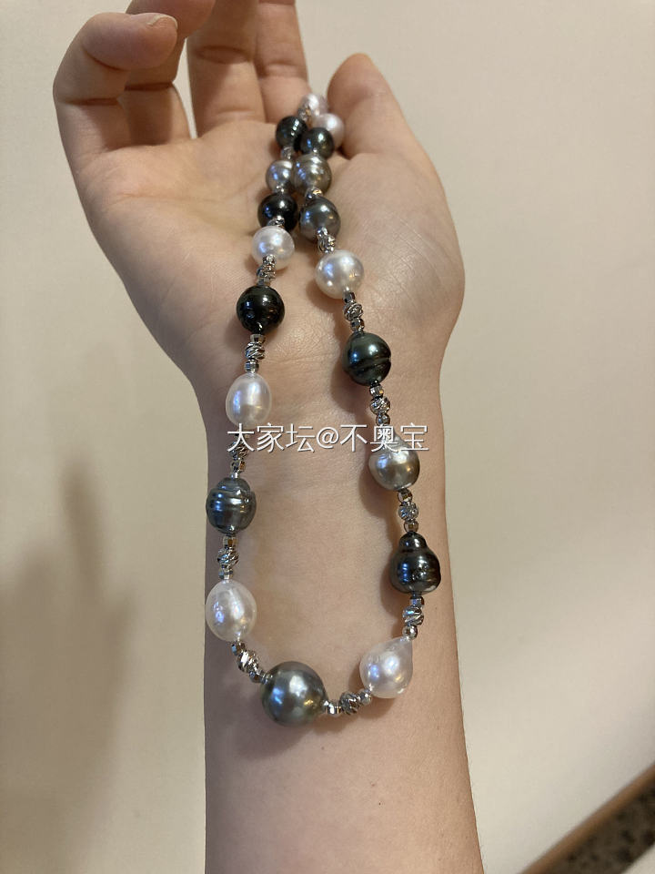 今日珍珠，毛衣链中毒_珍珠银