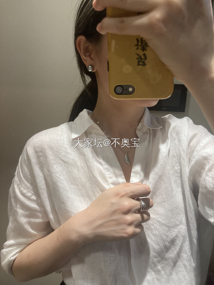 今日珍珠，大溪地+真多麻_珍珠银