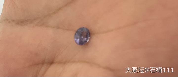 买到漏底紫蓝宝卖家不提前给我讲还不许我退_蓝宝石
