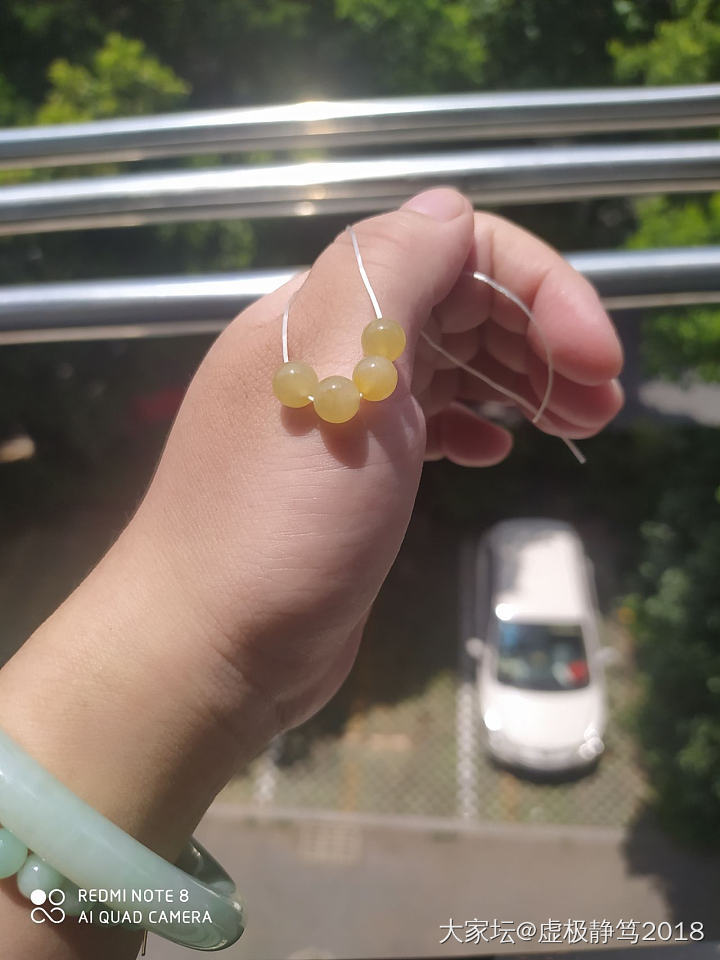 冰黄翡珠_翡翠