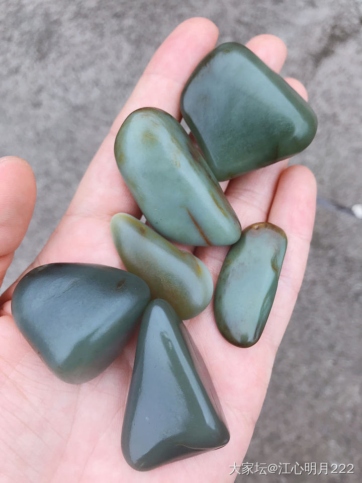 秀秀我的小青们_和田玉