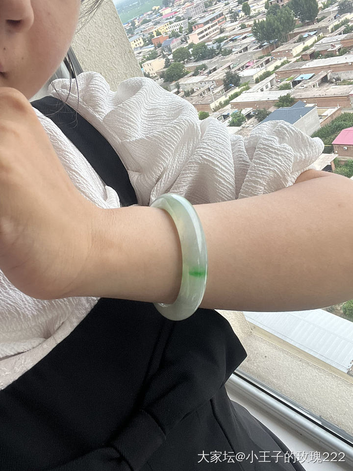 让我看看你们今天戴了啥_手镯银