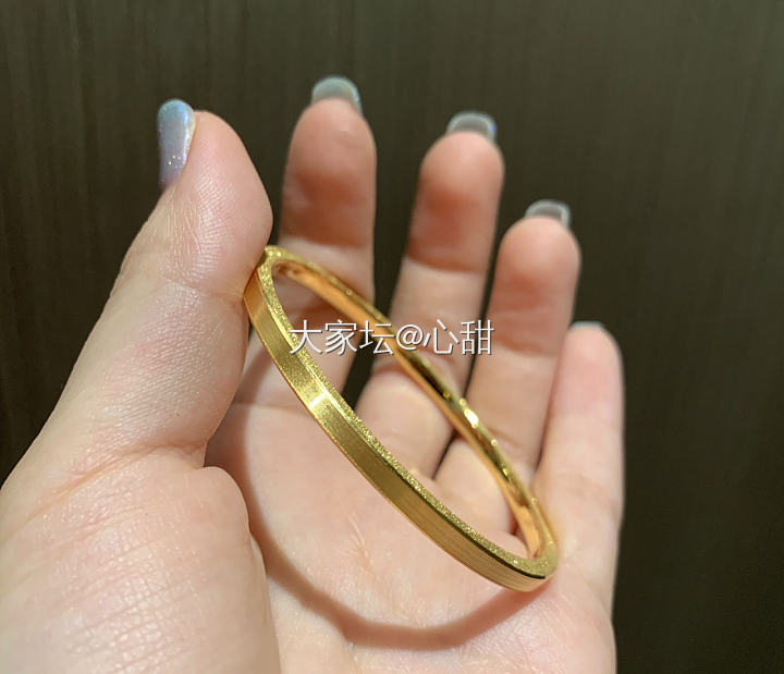 报！喜添一环😇拉丝筷子手镯_福利社手镯金