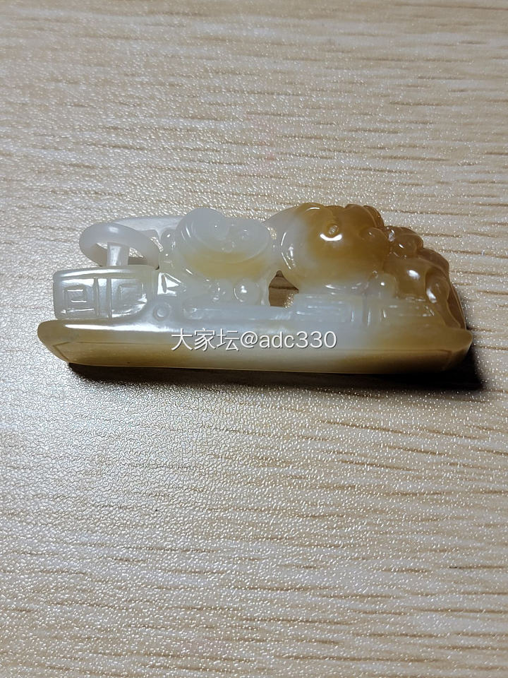 瑞兽_和田玉