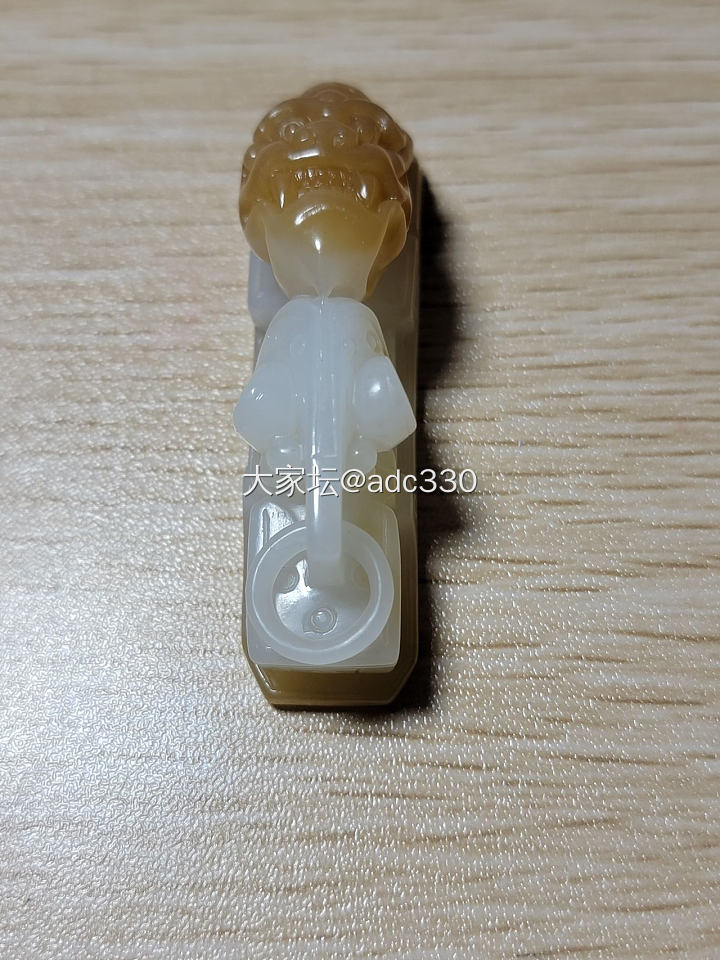瑞兽_和田玉
