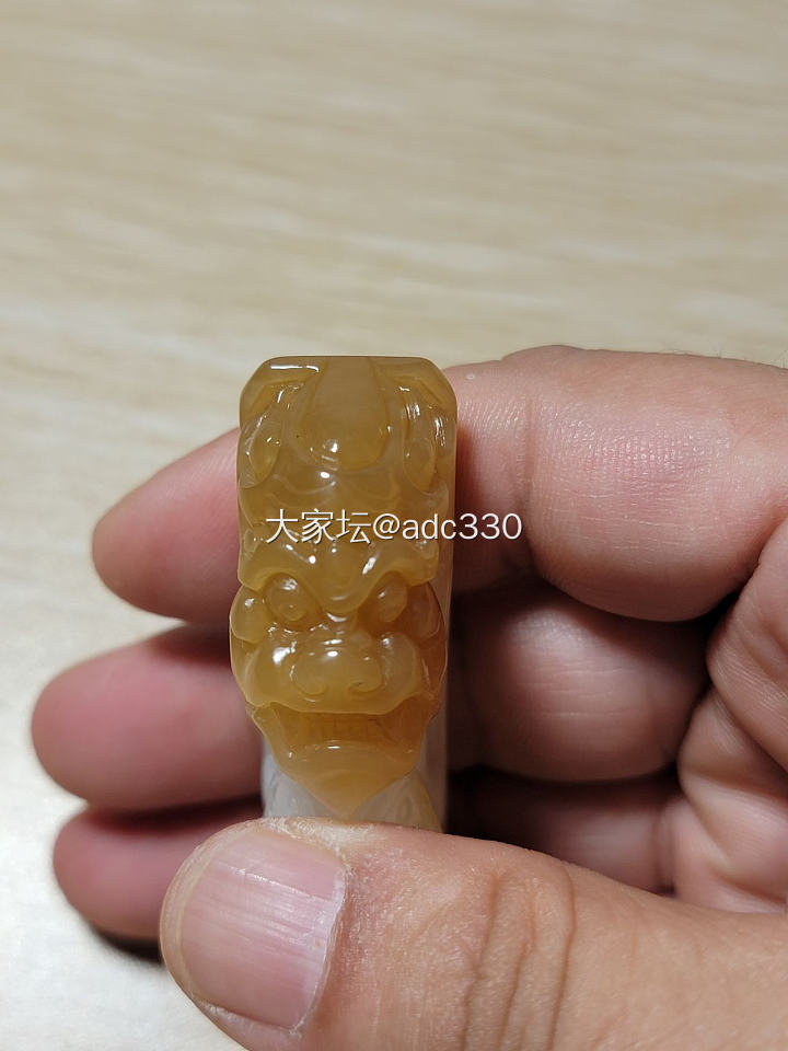 瑞兽_和田玉