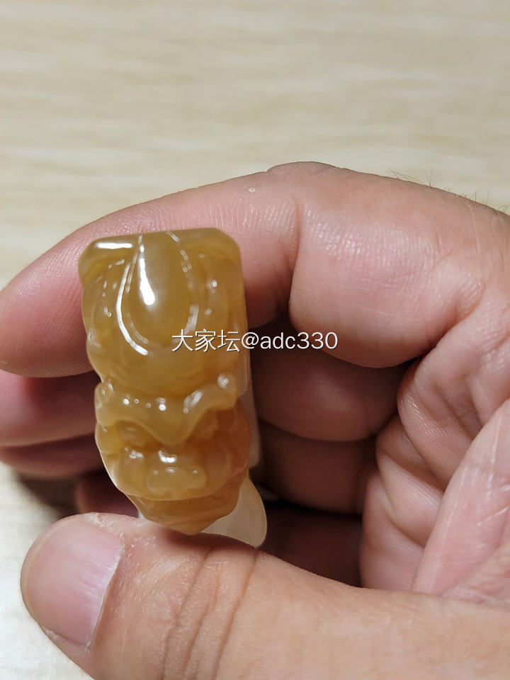 瑞兽_和田玉