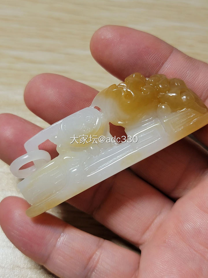 瑞兽_和田玉