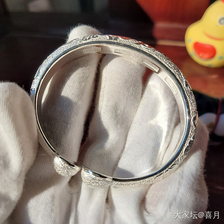 老宝成 小鸟枇杷珍珠底半蒜_匠人银