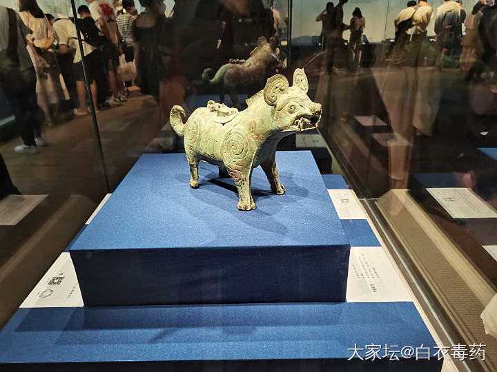 今天去博物馆看三星堆_博物馆