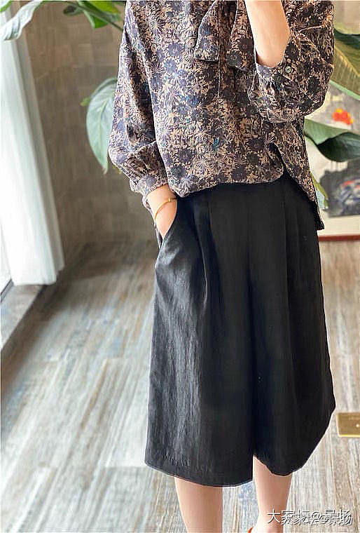 香云纱衣服果然凉爽舒适！_穿搭