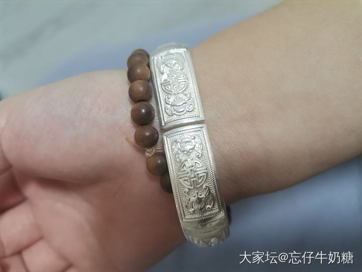 模具镯也很美！_匠人银