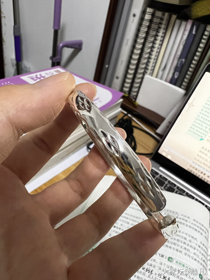 双鱼手镯 不期而遇_银