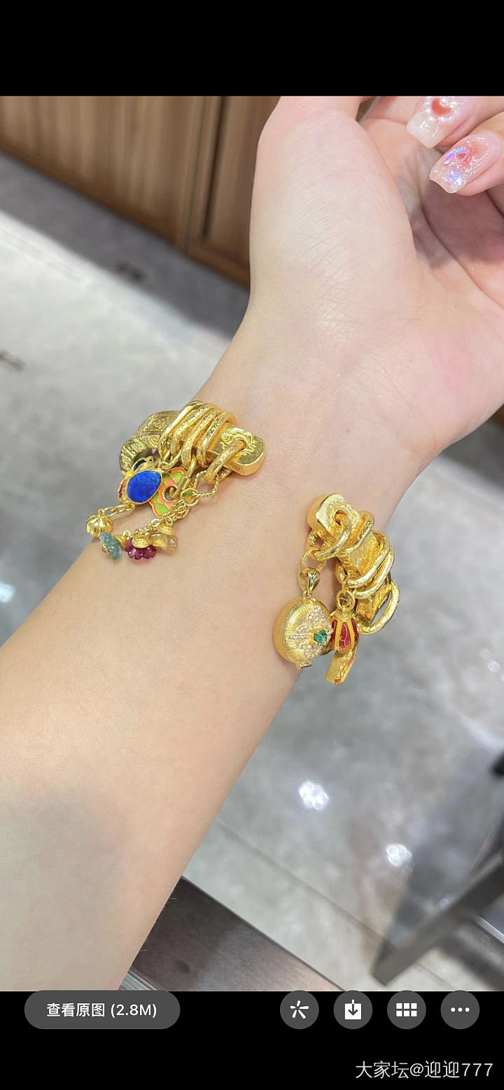 哪个师傅能打这种镯子_打金